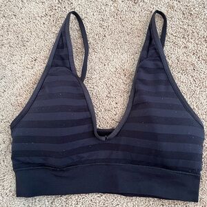 Jockey Black Striped Bralette